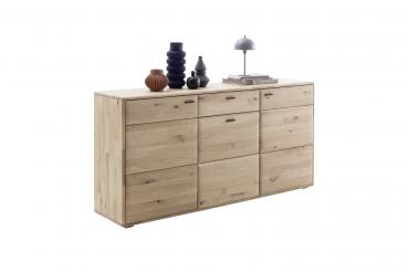 Sideboard GIRONA T01 Balkeneiche in Kristalleiche geölt